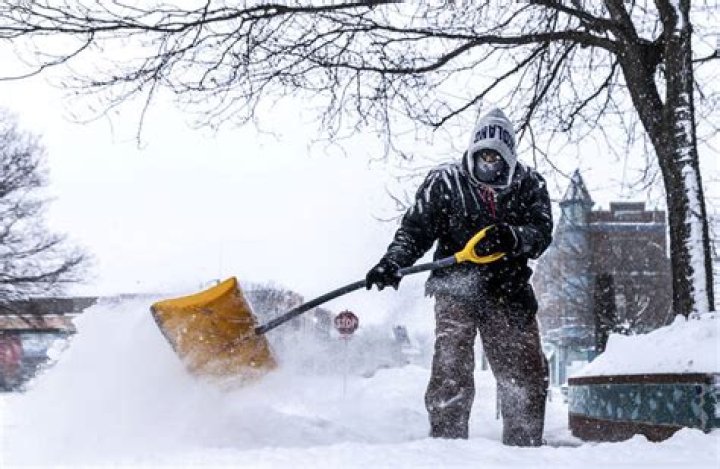 Snow, ice, wind and bitter cold pummels the northern US in dangerous winter storm