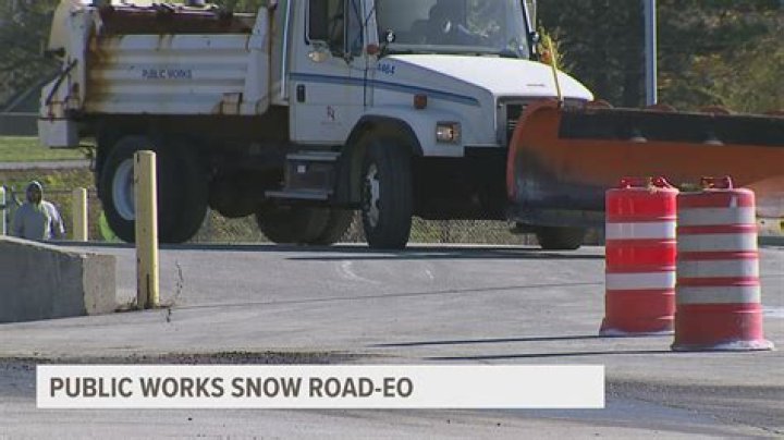 Snowplow drivers get ready for the season at Rock Island Public Works’ Snow Road-eo