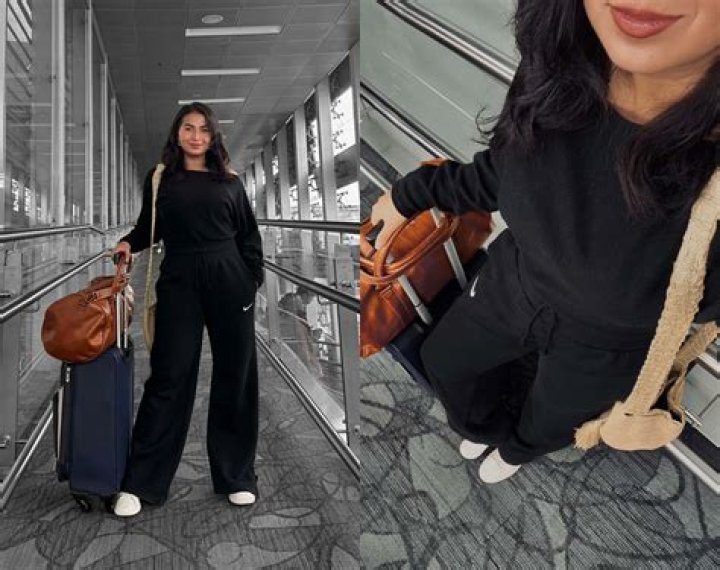 Sonam Kapoor Ahuja elevates all-black airport ensemble with a matching Rs 4,56,505 Chanel bag and classy bucket hat