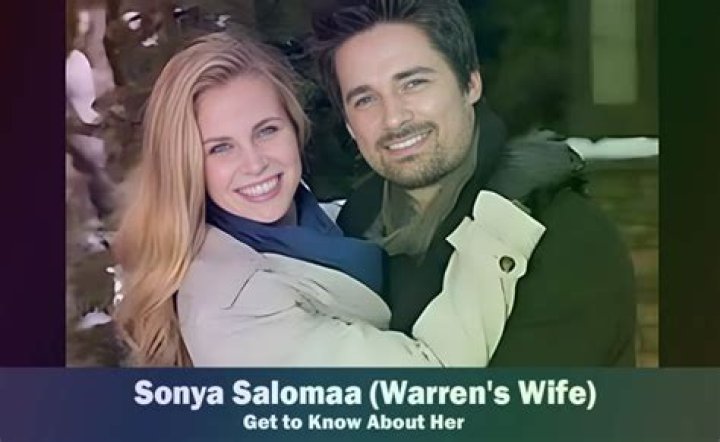 Sonya Salomaa (Wife of Warren Christie) Wiki, Biography, Age, Boyfriend, Family, Facts and More