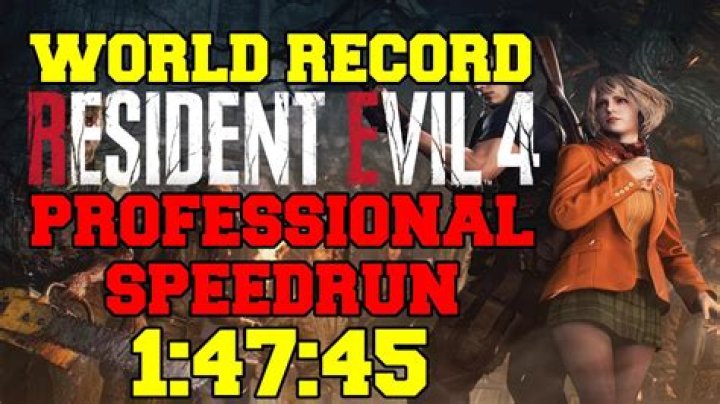 Speedrun Fast: Resident Evil 4