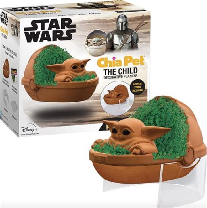 Star Wars Gifts: Baby Yoda Chia Pet and Vader Clapper
