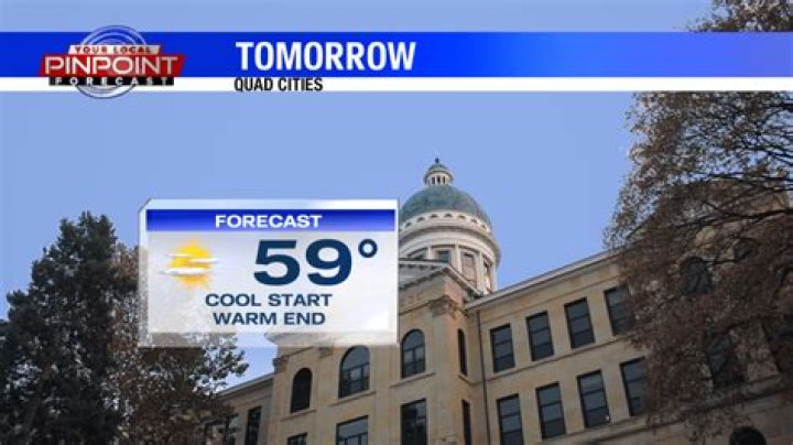 Sunny skies and warmer temps in the forecast