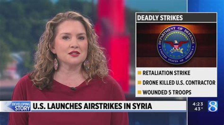 Suspected Iranian drone kills US worker in Syria; US retaliates with air strikes
