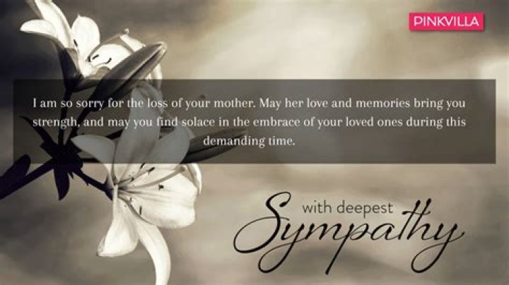 Sympathy Message for the Loss of a Mother: Offering Condolences