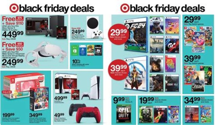 Target Thanksgiving and Black Friday Sales: Best Gaming Deals
