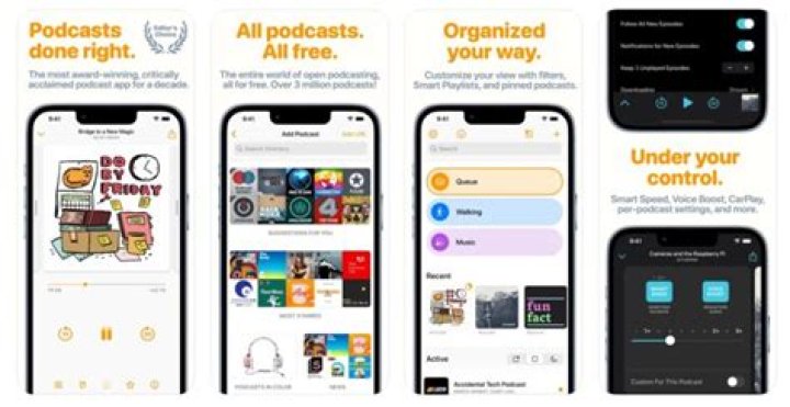 The Best Podcast Apps for iPhone and iPad