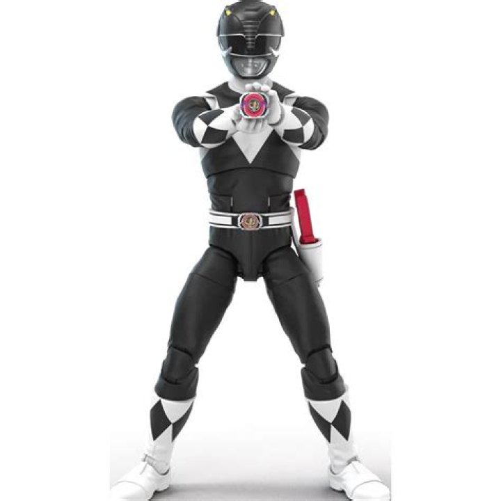 The Black Ranger Joins Power Rangers Lighting Collection Remastered Figure Line