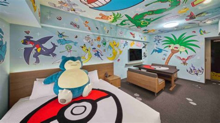 These Pokemon Hotel Rooms Are the Very Best