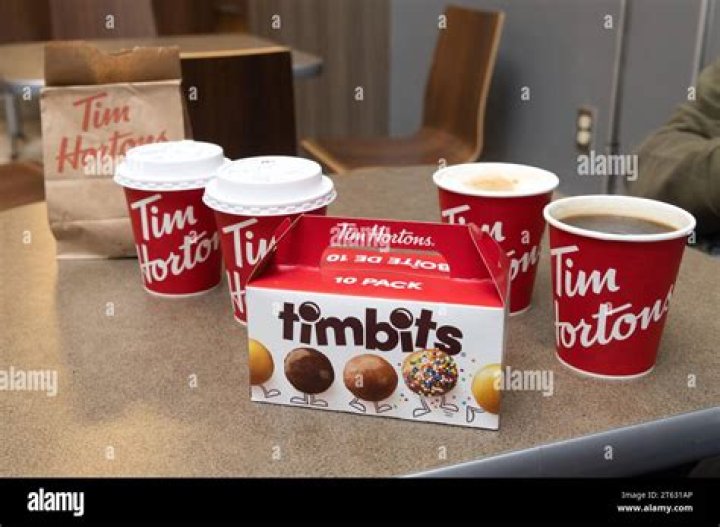 Tim Hortons arrives in the UK with its signature 'Timbits' doughnuts and 'double double' coffees - and people are EXCITED about the 'Canadian Starbucks'