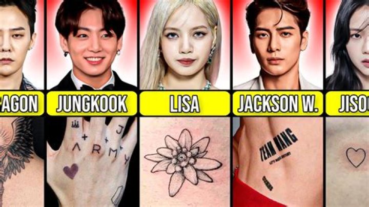 Top 10 K-pop idols with tattoos