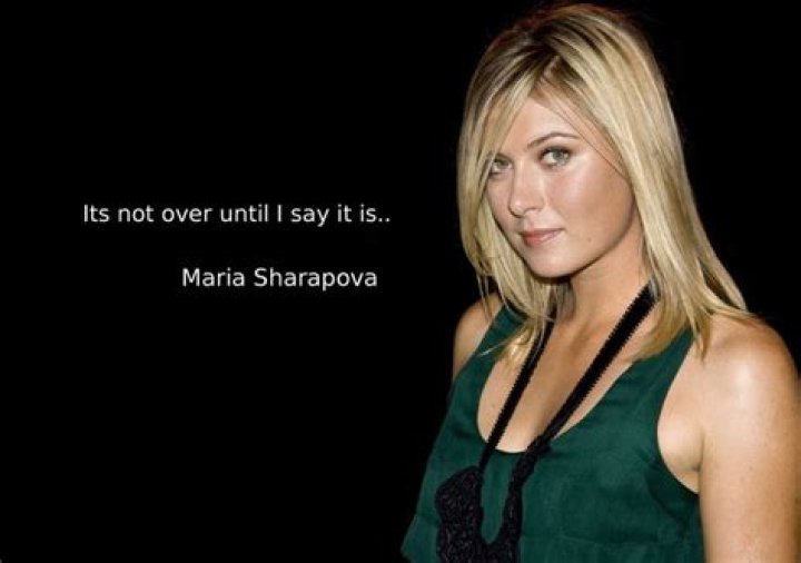 Top 100 Maria Sharapova Quotes