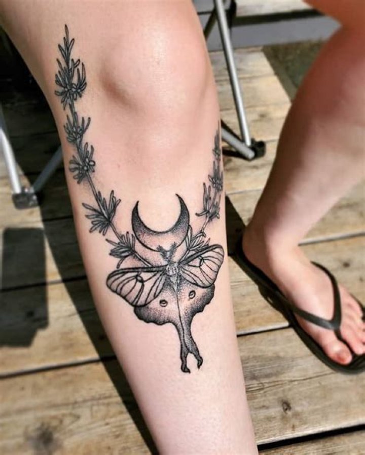 Top 40+ Best Luna Moth Tattoo Ideas – [2022 Inspiration Guide]