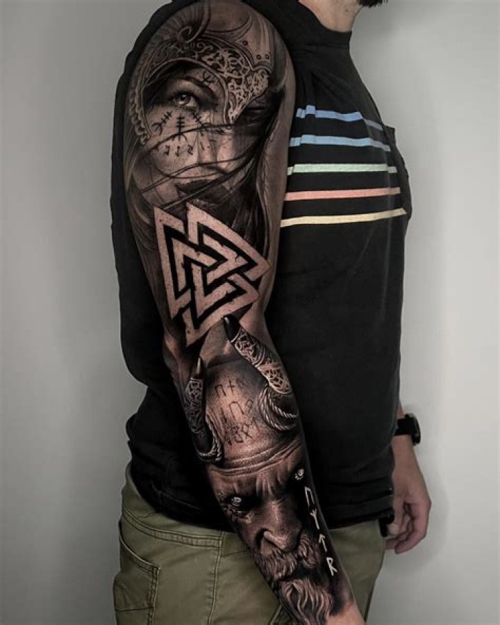 Top 70+ Best Nordic Arm Tattoo Ideas – [2022 Inspiration Guide]