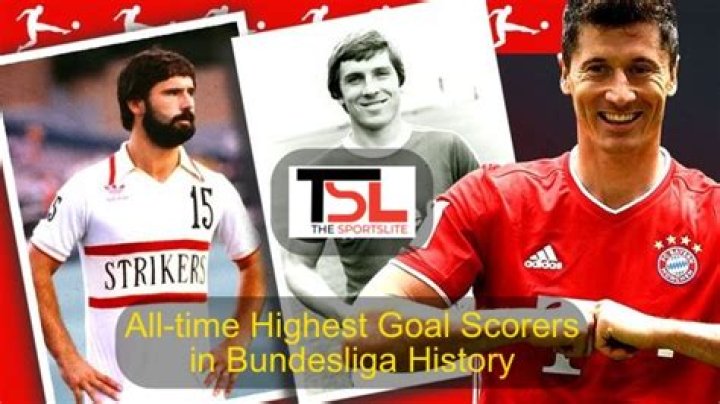 Top Five All-time Highest Goal Scorers in Bundesliga