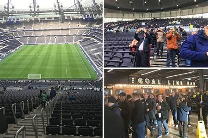 Tottenham give fans behind scenes look at new stadium with four-hour test event