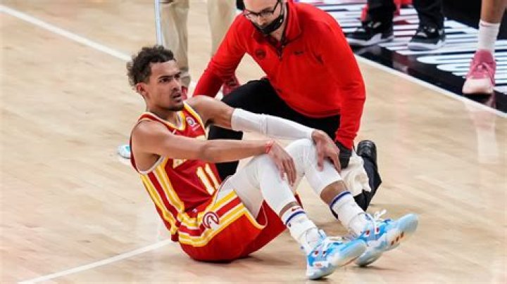 Trae Young to have MRI after ankle injury in Game 3