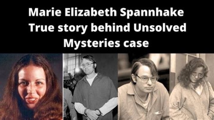 True story behind Unsolved Mysteries' Marie Elizabeth Spannhake case