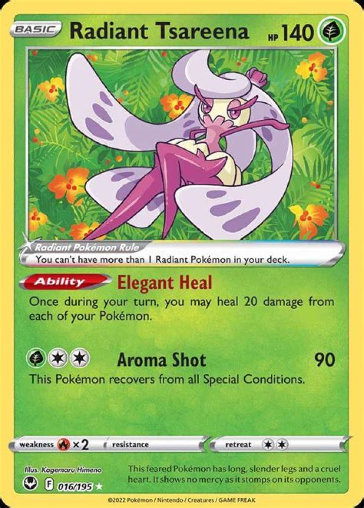 Tsareena Might Be Coming To Pokémon Unite Next Month
