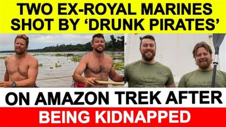 Two ex-Royal Marines shot by drunk ‘pirate’ during 3,200-mile Amazon trek weeks after being kidnapped by reclusive tribe
