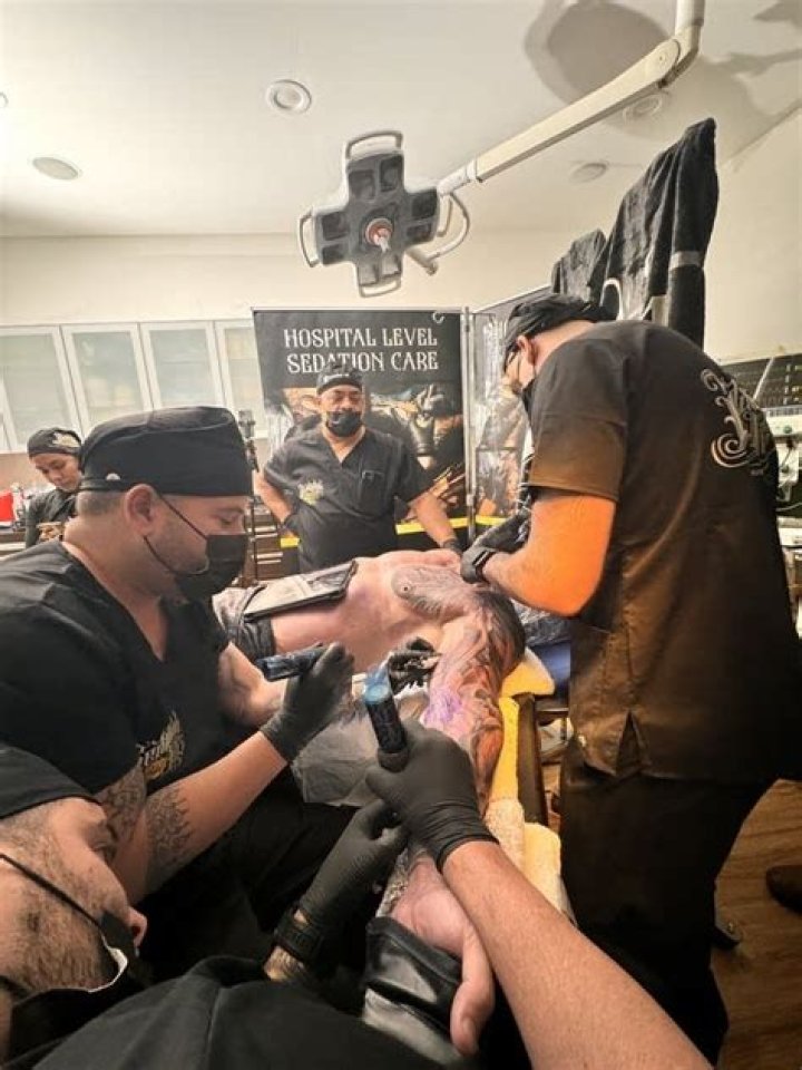 Tyga Goes Under Anesthesia to Get Stomach, Back Tattoo - Watch