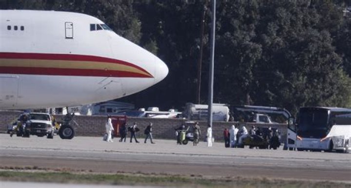 U.S. evacuees ‘relieved’ about quarantine on military base
