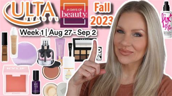 Ulta's 21 Days Of Beauty Sale Is Back For Fall 2023: See The Best Deals