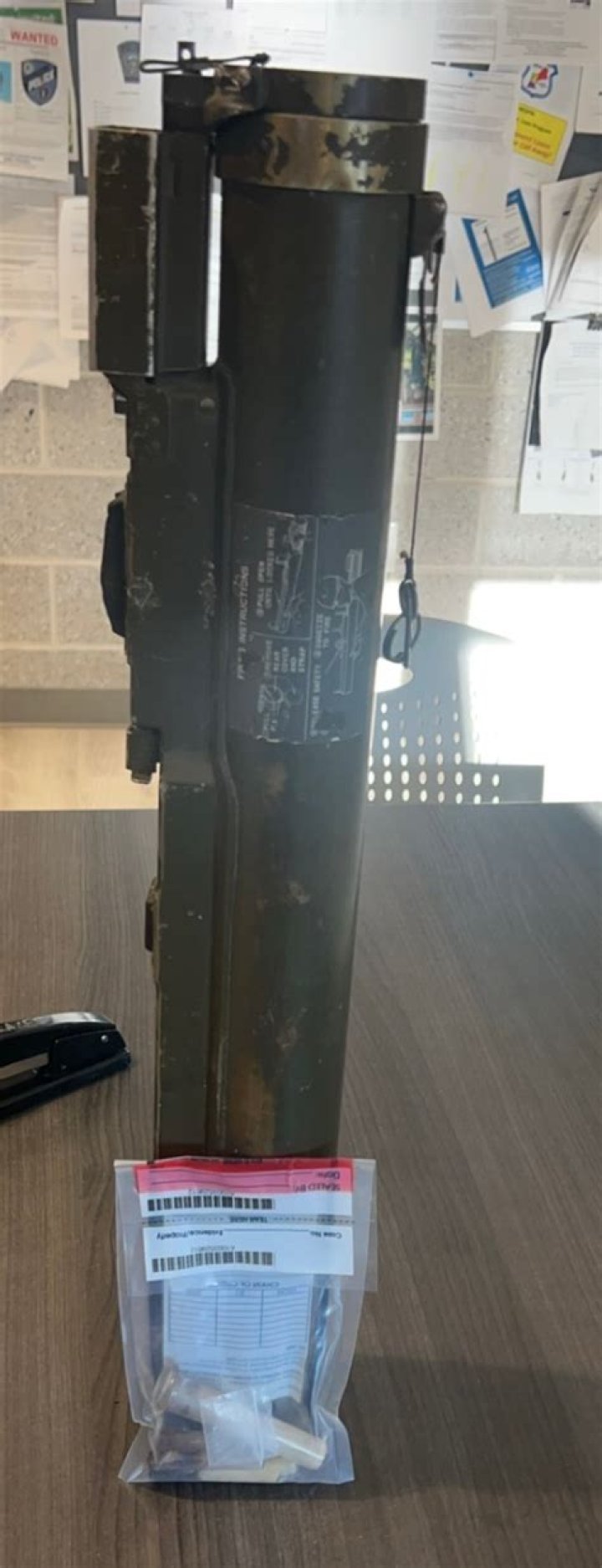 US Army rocket launcher found inside car, Massachusetts man arrested