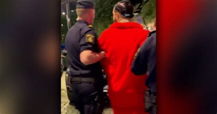 Video Appears to Show Drake Being Detained by Swedish Police