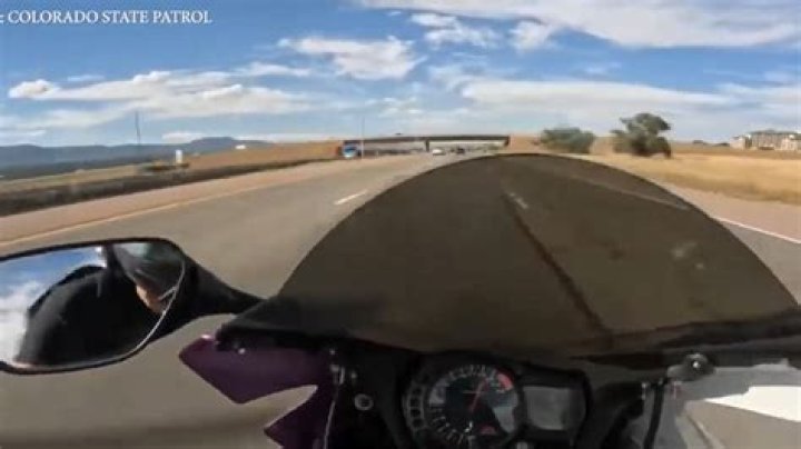 Warrant issued for motorcyclist going over 150 mph in vid