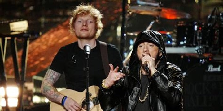 Watch Ed Sheeran Rap Eminem's 
