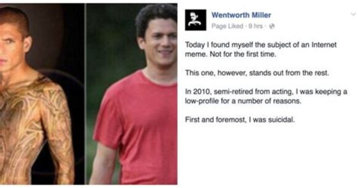 Wentworth Miller Shuts Down Fat-Shaming Meme