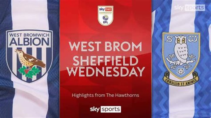 West Brom v Sheffield Wednesday Championship kick-off time, TV channel, live stream