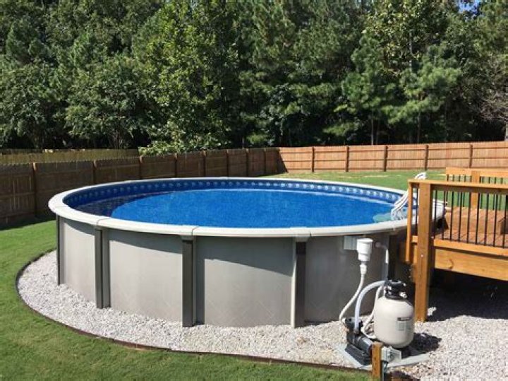 What can i put under my above ground pool