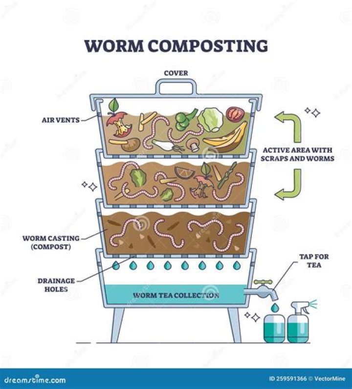 What do commercial worm farms feed their worms