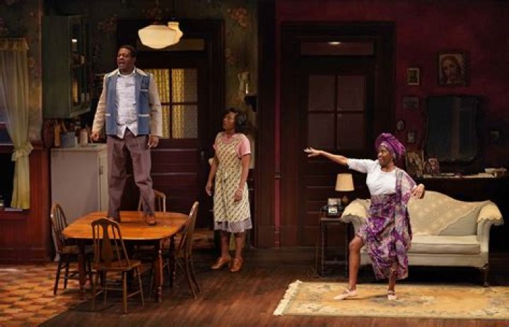 What do mama and beneatha argue about in scene one