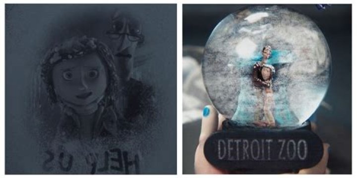 What does the snow globe represent in the lovely bones
