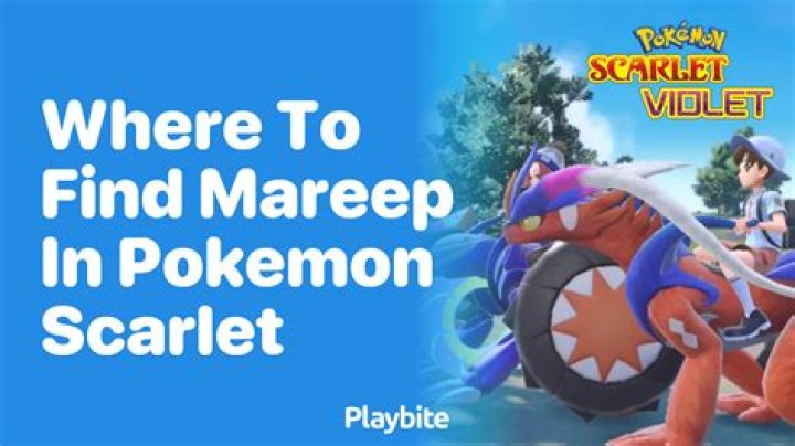 Where to Find Mareep |