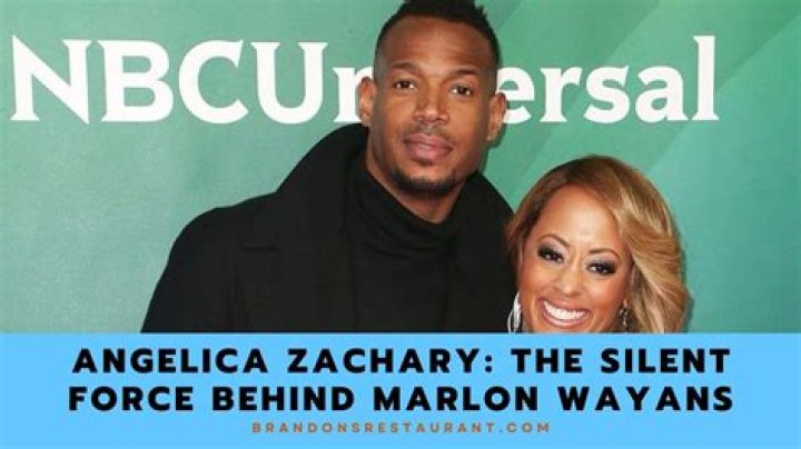 Who is Angelica Zachary? Know All About Marlon Wayans' Ex-Wife