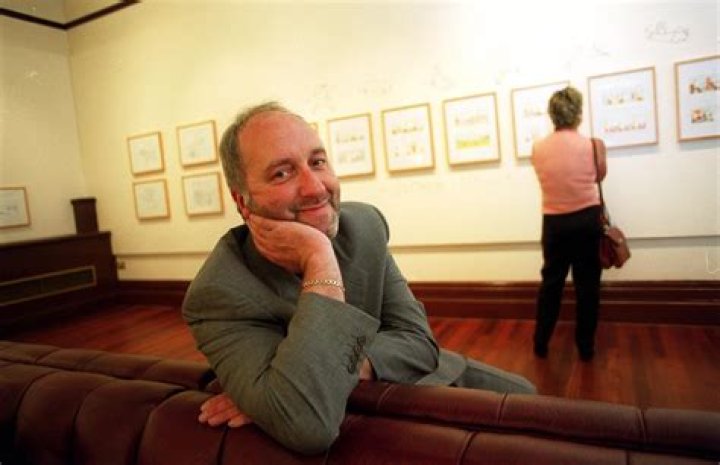 Who was cartoonist Tony Husband and what are his most famous cartoons?
