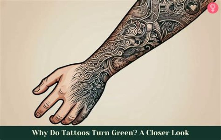 Why Do Tattoos Turn Green & Blue? Tattoo Artists Explain What Happens
