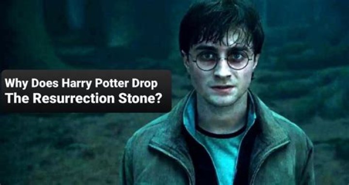 Why Does Harry Drop The Resurrection Stone?