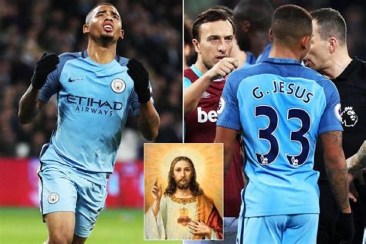 Why does Manchester City star Gabriel Jesus wears the number 33 shirt?