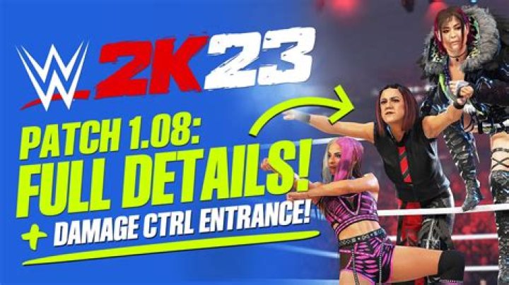 WWE 2K23 Patch 1.12 Update Brings Race to NXT DLC Support, Crash Fixes, and More