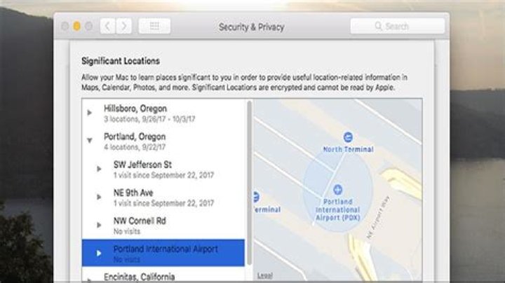 Your mac is tracking your location in high sierra here’s why (and how to disable it)