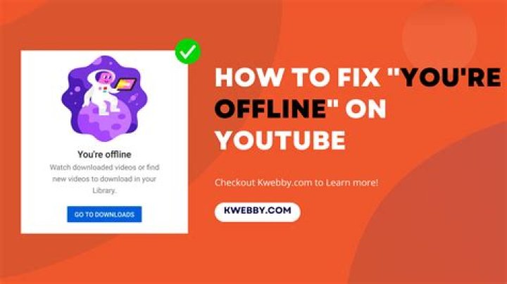 YouTube Says You're Offline? Here's How to Fix It